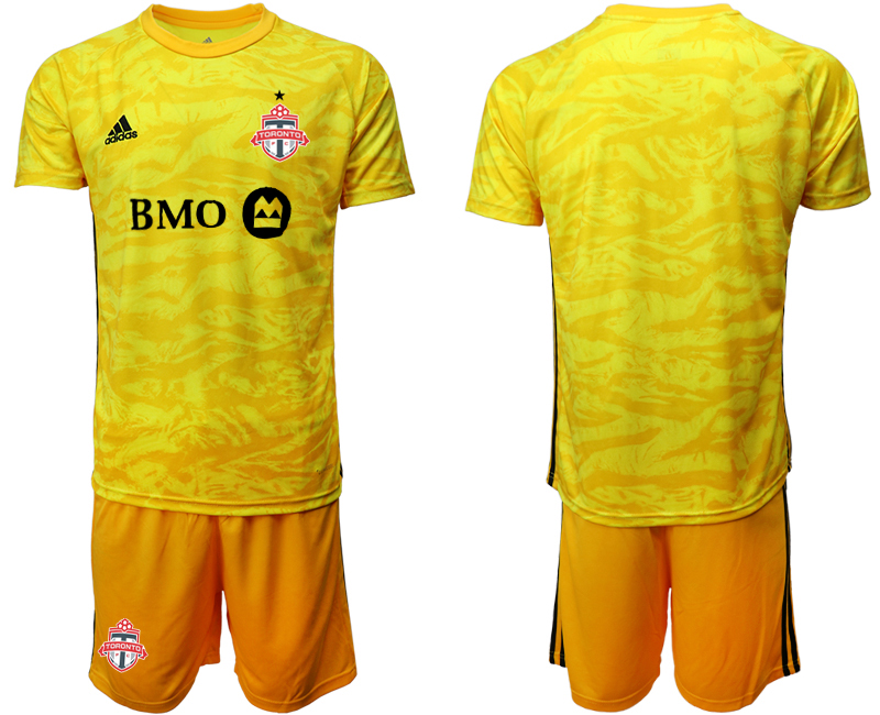 Men 2020-2021 club Toronto FC goalkeeper yellow Soccer Jerseys->other club jersey->Soccer Club Jersey